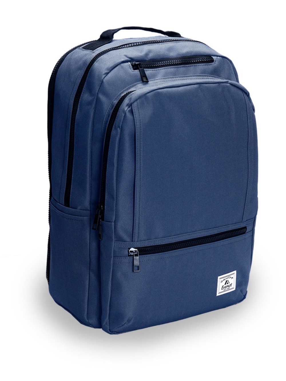 Everyday Navy Backpack with Multiple Compartments